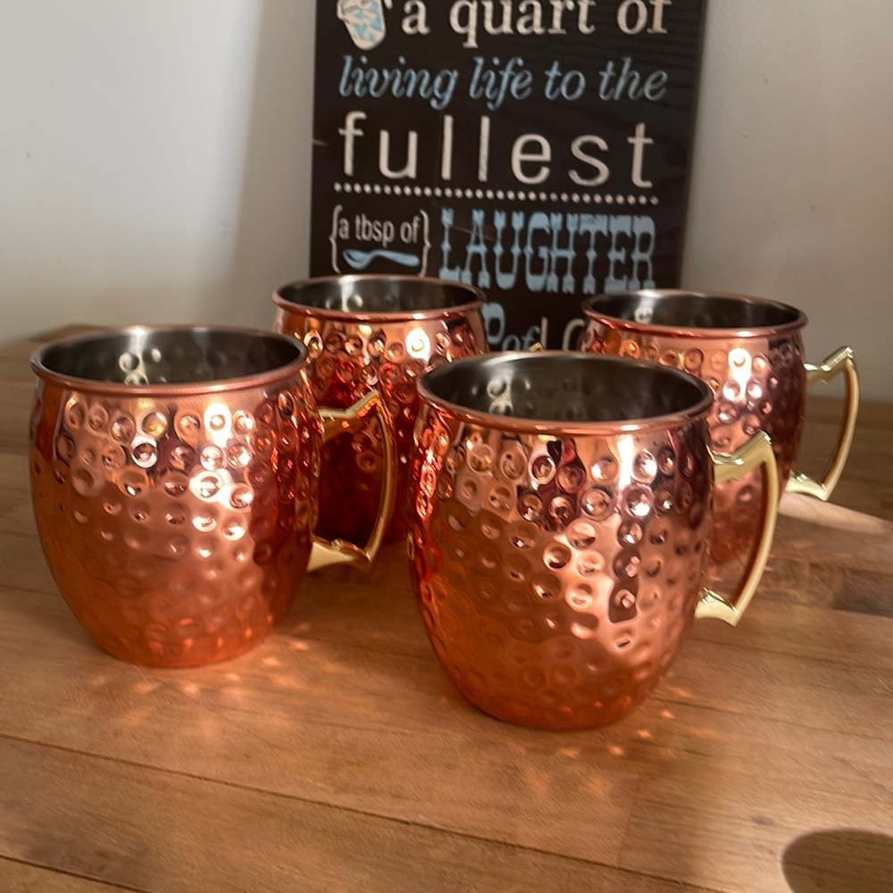 Moscow Mule Mugs set of 4